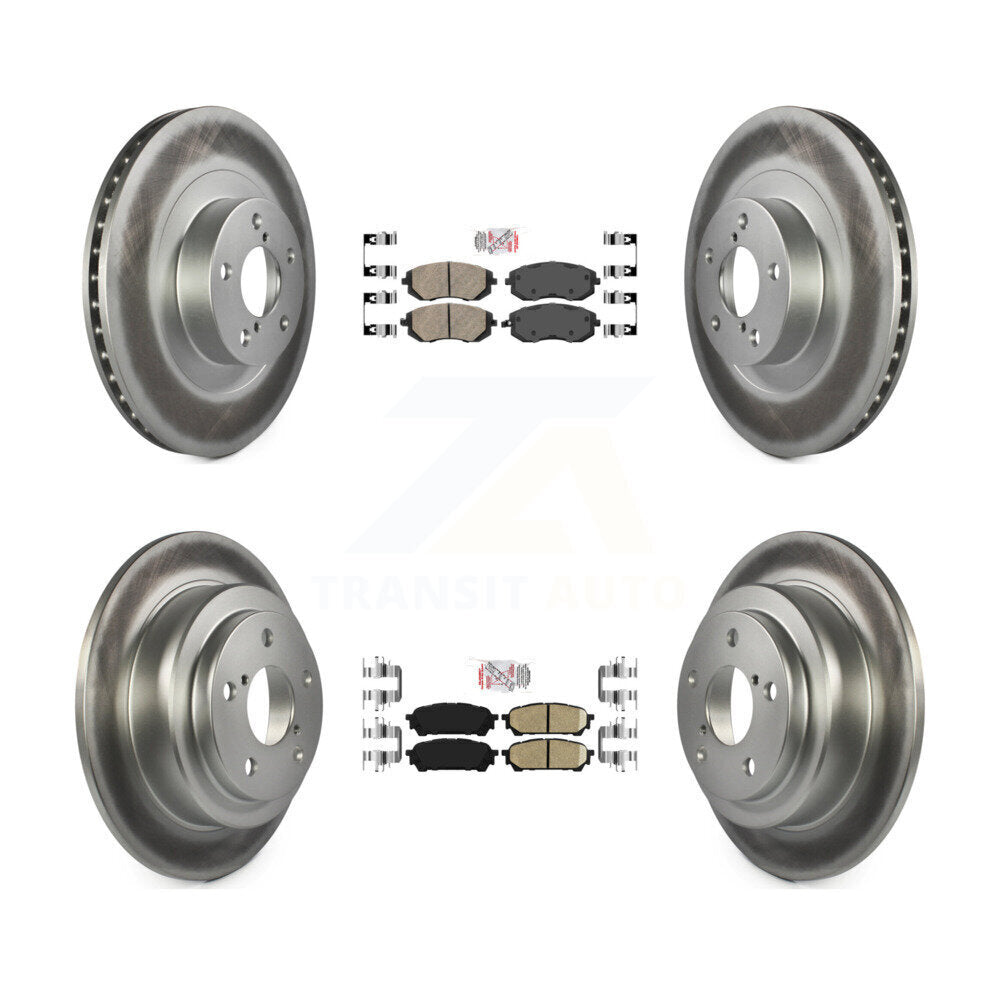 Transit Auto KGA-103178 Disc Brake Kit for 2004-2008 Saab 9-2X, Subaru Forester, Subaru Impreza - Front and Rear