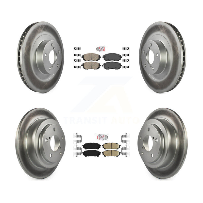 Transit Auto KGA-103178 Disc Brake Kit for 2004-2008 Saab 9-2X, Subaru Forester, Subaru Impreza - Front and Rear
