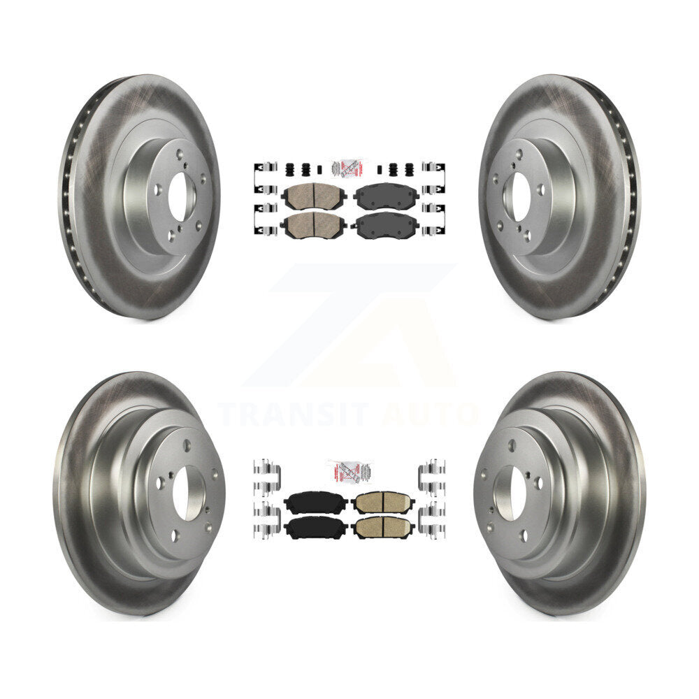 Transit Auto KGA-103179 Disc Brake Kit for 2004-2008 Saab 9-2X, Subaru Forester, Subaru Impreza - Front and Rear