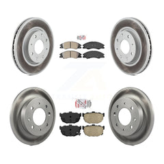 Transit Auto KGA-103187 Disc Brake Kit for 2004-2009 Kia Spectra, Kia Spectra5 - Front and Rear