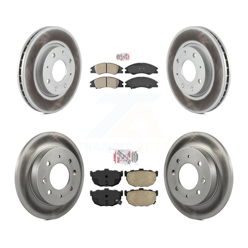 Transit Auto KGA-103187 Disc Brake Kit for 2004-2009 Kia Spectra, Kia Spectra5 - Front and Rear