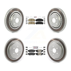 Transit Auto KGA-103189 Disc Brake Kit for 2016-2022 Lexus RX350, Lexus RX350L and More - Front and Rear
