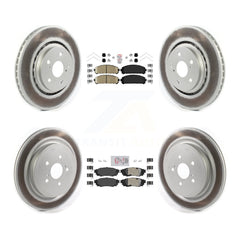 Transit Auto KGA-103190 Disc Brake Kit for 2016-2022 Lexus RX350, Lexus RX350L and More - Front and Rear