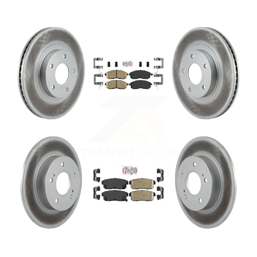 Transit Auto KGA-103199 Disc Brake Kit for 2002-2003 Nissan Maxima - Front and Rear