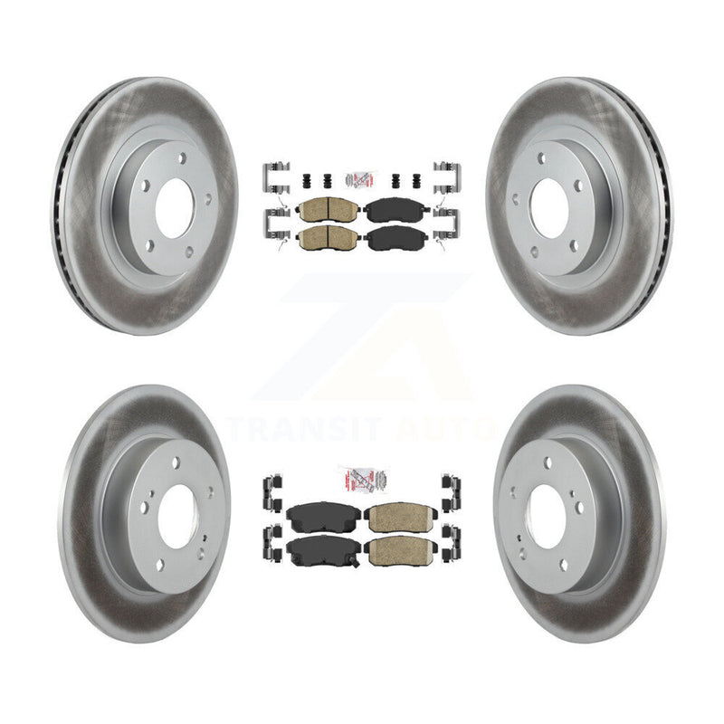 Transit Auto KGA-103199 Disc Brake Kit for 2002-2003 Nissan Maxima - Front and Rear