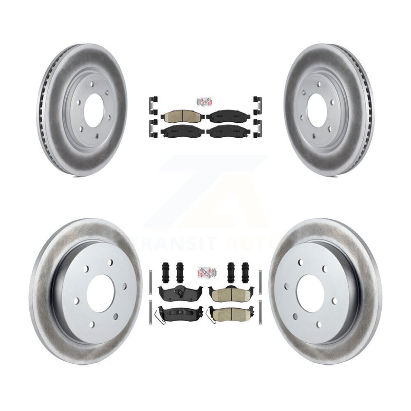 Transit Auto KGA-103201 Disc Brake Kit for 2007 Nissan TITAN - Front and Rear