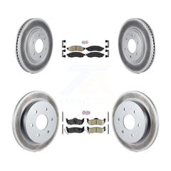 Transit Auto KGA-103202 Disc Brake Kit for 2007 Nissan TITAN - Front and Rear
