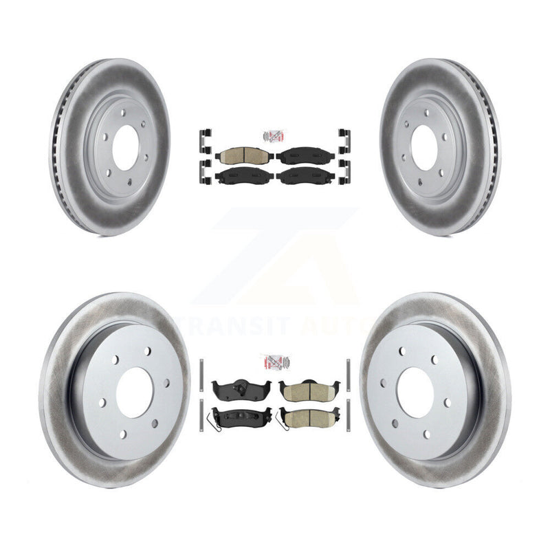 Transit Auto KGA-103202 Disc Brake Kit for 2007 Nissan TITAN - Front and Rear