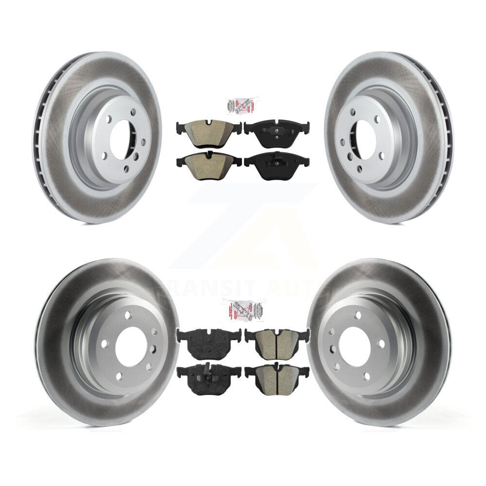 Transit Auto KGA-103203 Disc Brake Kit for 2007-2013 BMW X1, BMW 335i and More - Front and Rear