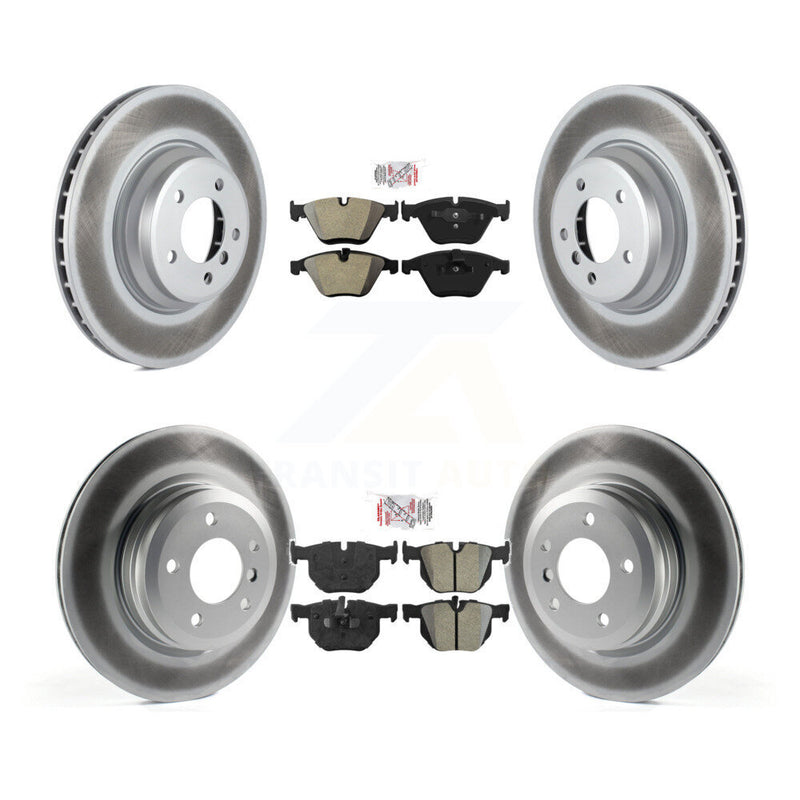 Transit Auto KGA-103203 Disc Brake Kit for 2007-2013 BMW X1, BMW 335i and More - Front and Rear