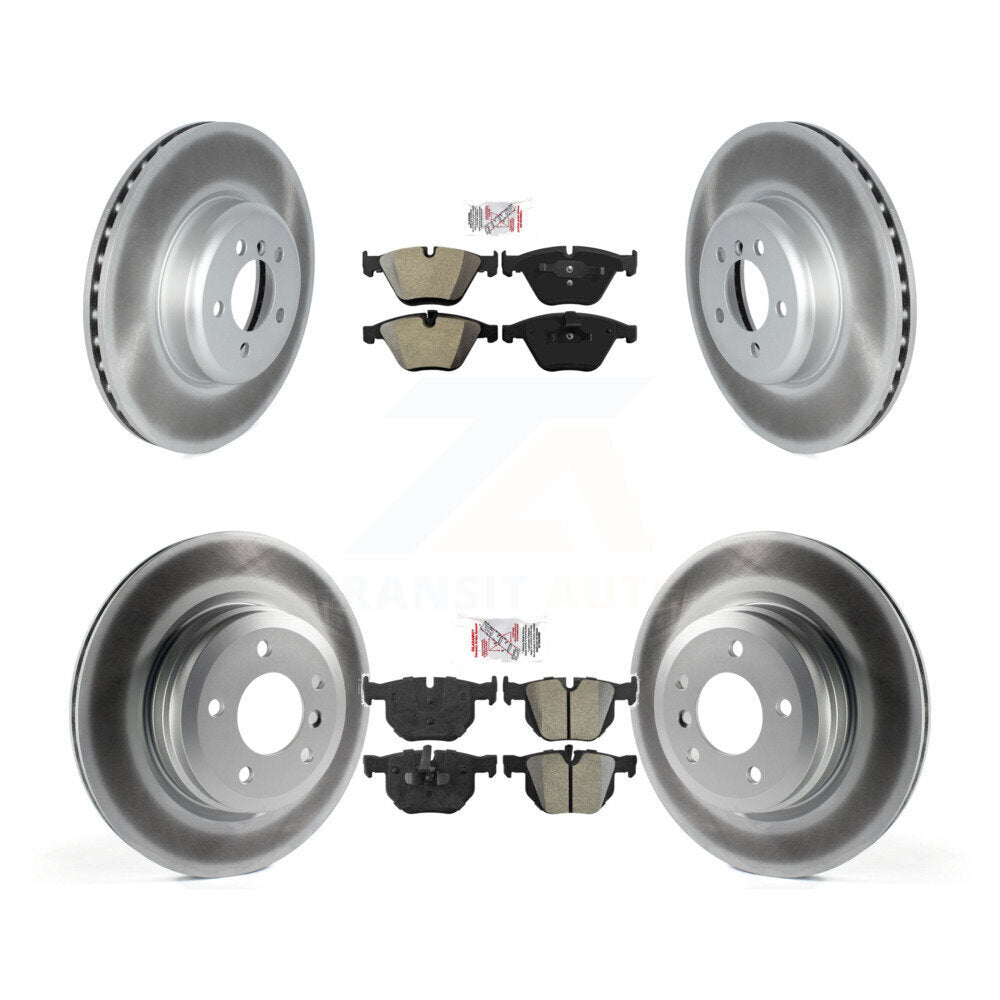 Transit Auto KGA-103207 Disc Brake Kit for 2012 BMW 335i - Front and Rear