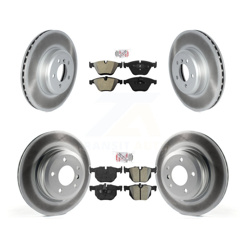 Transit Auto KGA-103207 Disc Brake Kit for 2012 BMW 335i - Front and Rear