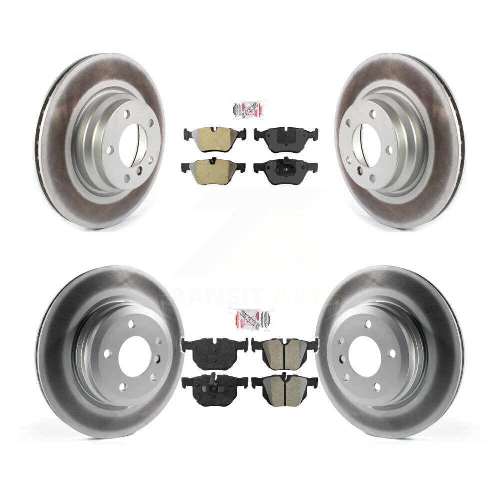 Transit Auto KGA-103209 Disc Brake Kit for 2006 BMW 330i, BMW 330xi - Front and Rear