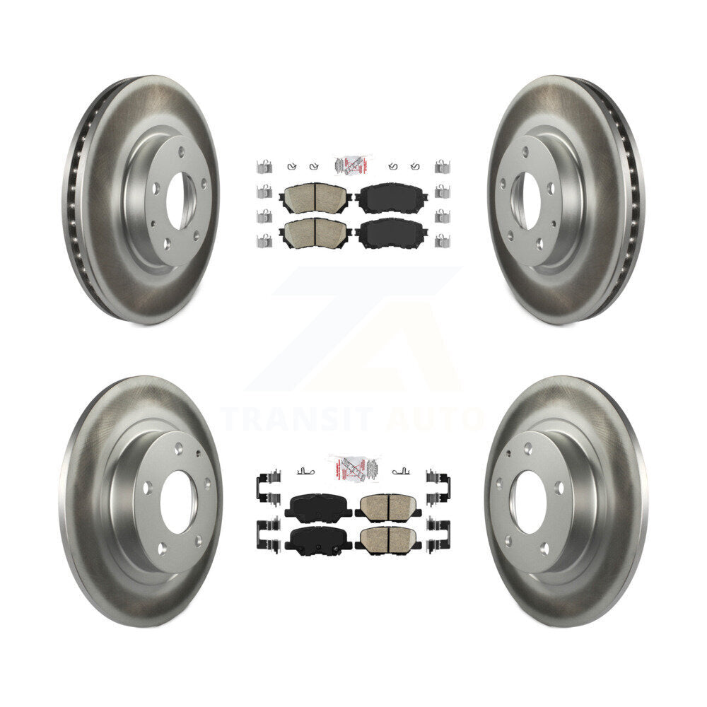 Transit Auto KGA-103212 Disc Brake Kit for 2014-2015 Mazda 6 - Front and Rear
