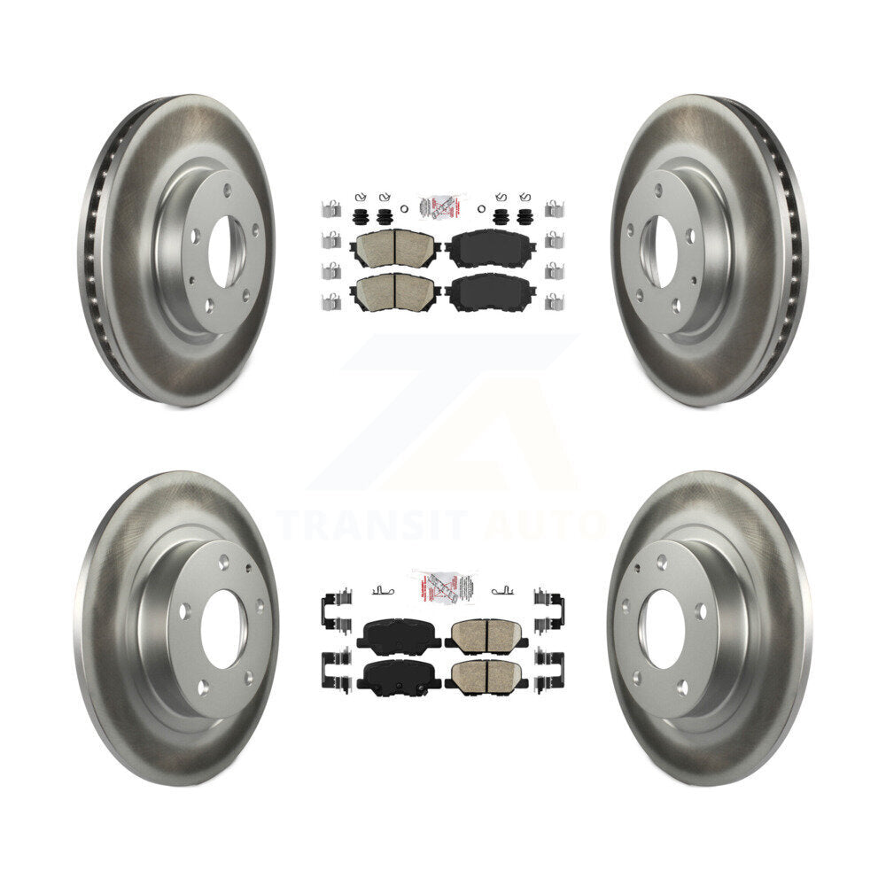 Transit Auto KGA-103213 Disc Brake Kit for 2014-2015 Mazda 6 - Front and Rear