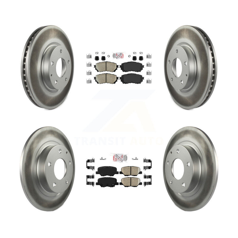 Transit Auto KGA-103213 Disc Brake Kit for 2014-2015 Mazda 6 - Front and Rear
