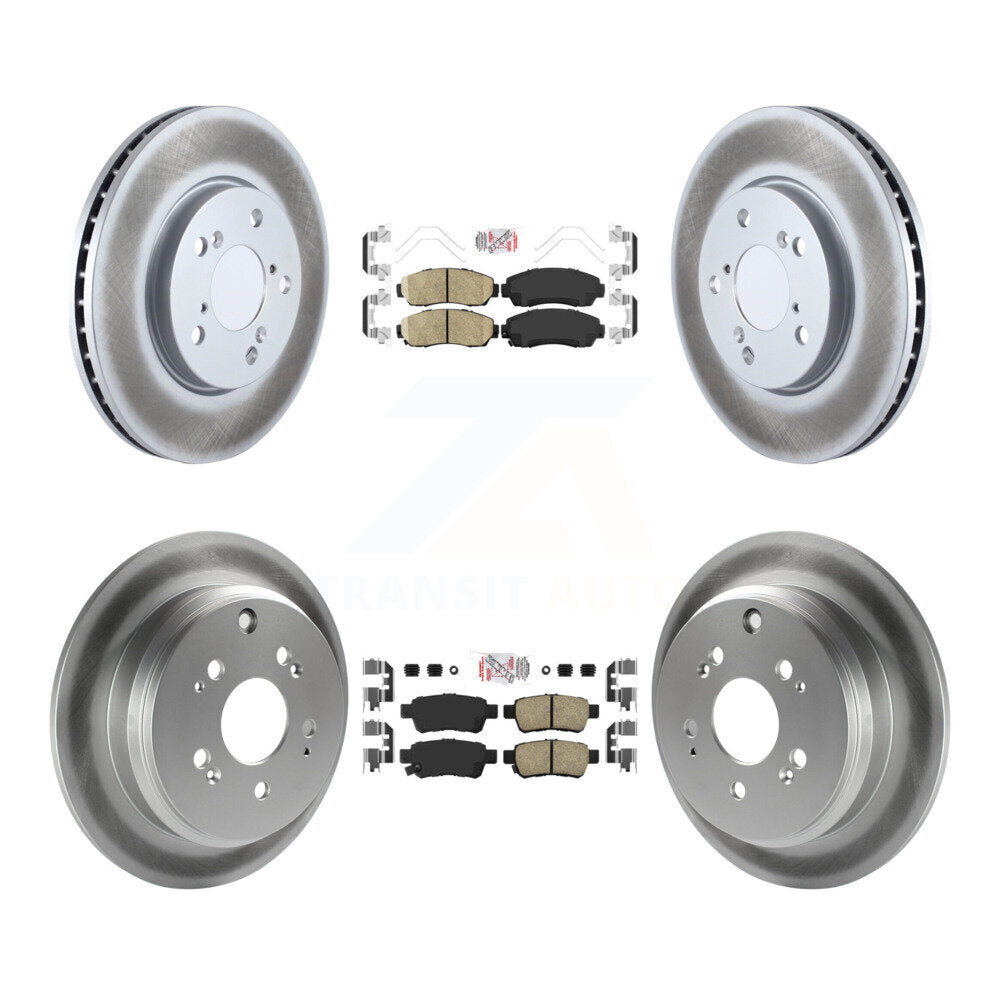 Transit Auto KGA-103220 Disc Brake Kit for 2005-2010 Honda Odyssey - Front and Rear
