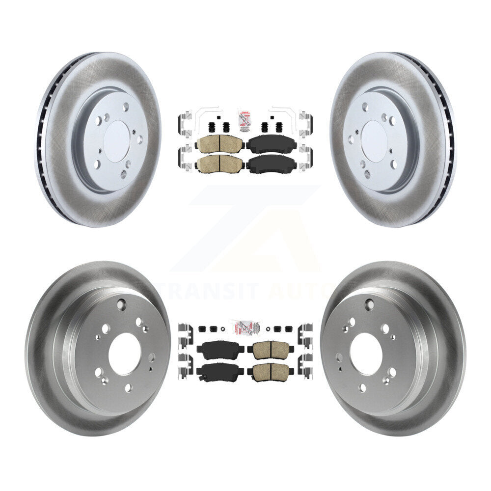 Transit Auto KGA-103221 Disc Brake Kit for 2005-2010 Honda Odyssey - Front and Rear