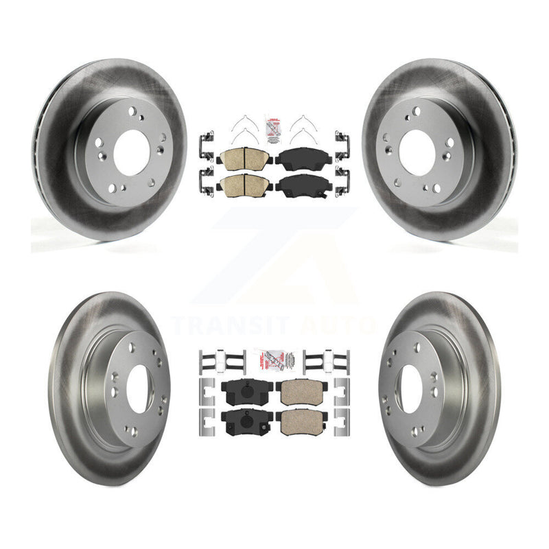 Transit Auto KGA-103228 Disc Brake Kit for 2013-2015 Acura ILX - Front and Rear