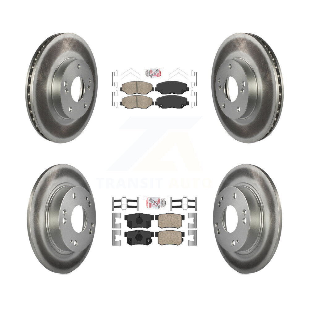 Transit Auto KGA-103229 Disc Brake Kit for 2014-2015 Acura ILX - Front and Rear