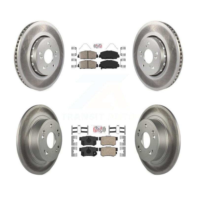 Transit Auto KGA-103230 Disc Brake Kit for 2016 Acura ILX - Front and Rear