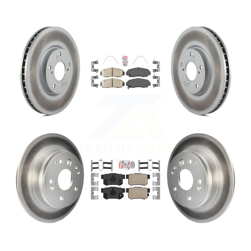 Transit Auto KGA-103232 Disc Brake Kit for 2004-2005 Acura TL - Front and Rear