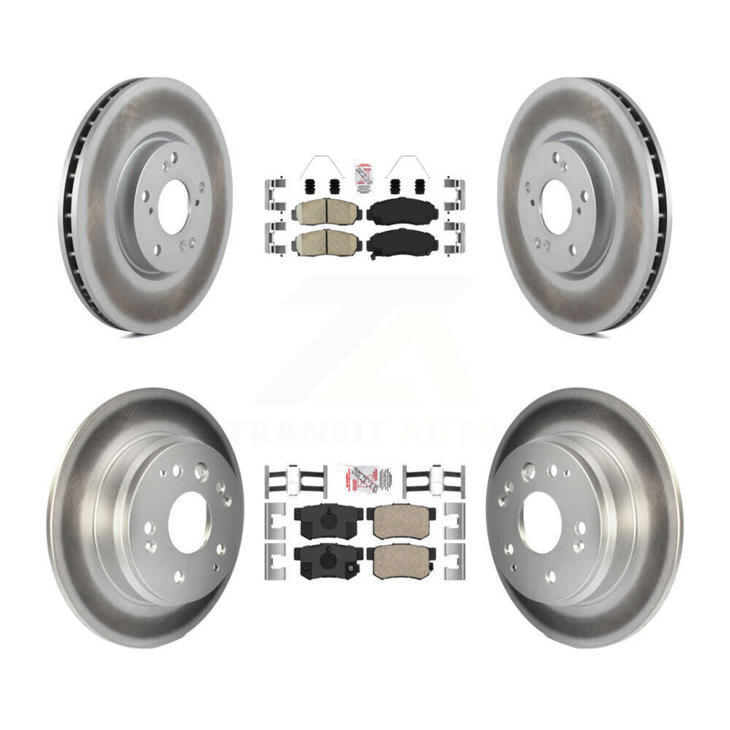 Transit Auto KGA-103233 Disc Brake Kit for 2004-2005 Acura TL - Front and Rear