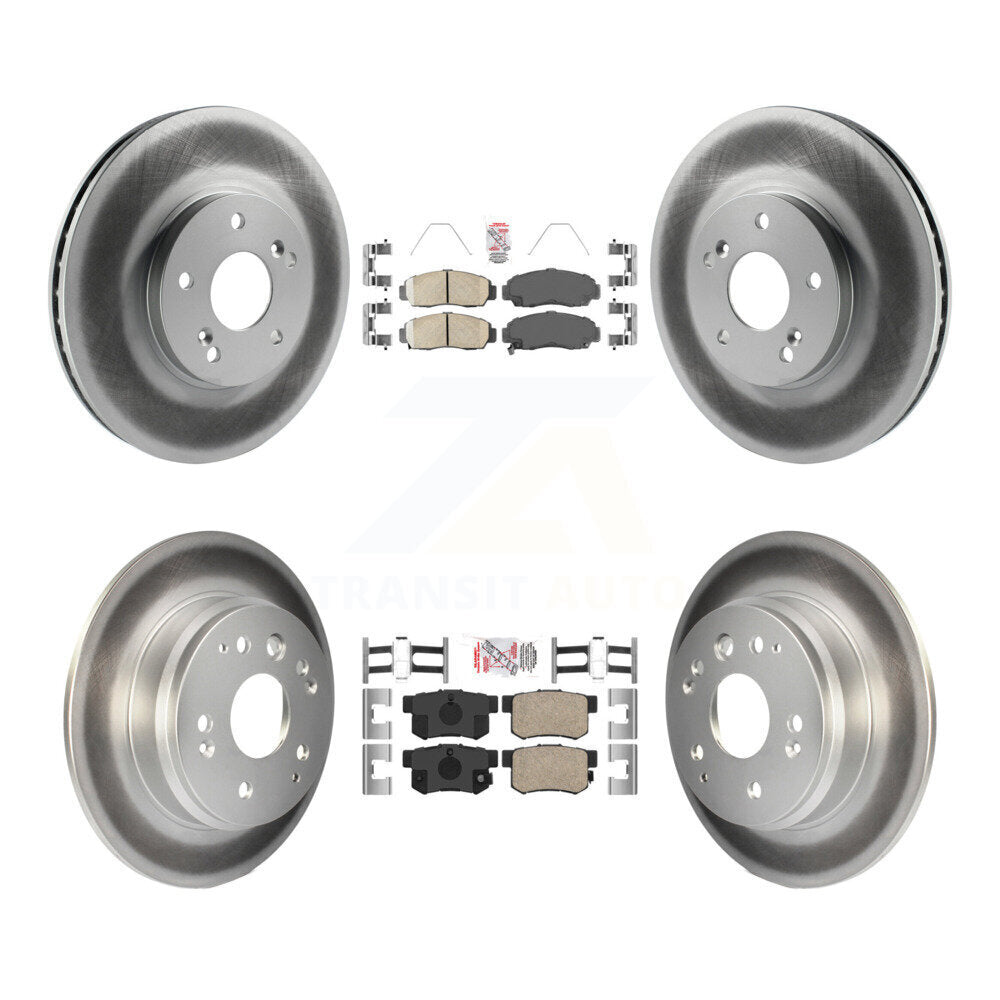 Transit Auto KGA-103235 Disc Brake Kit for 1999-2008 Acura TL - Front and Rear
