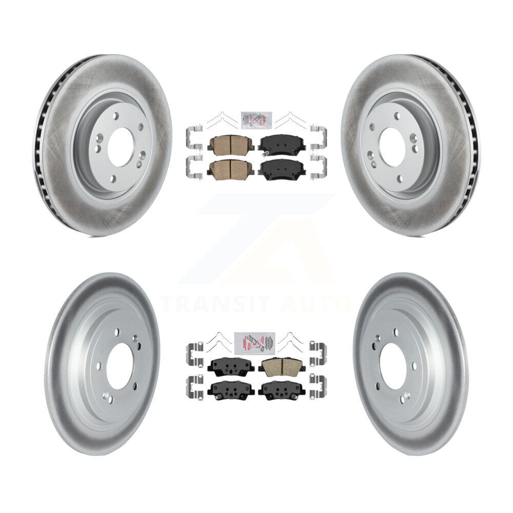 Transit Auto KGA-103238 Disc Brake Kit for 2019-2020 Hyundai Nexo - Front and Rear