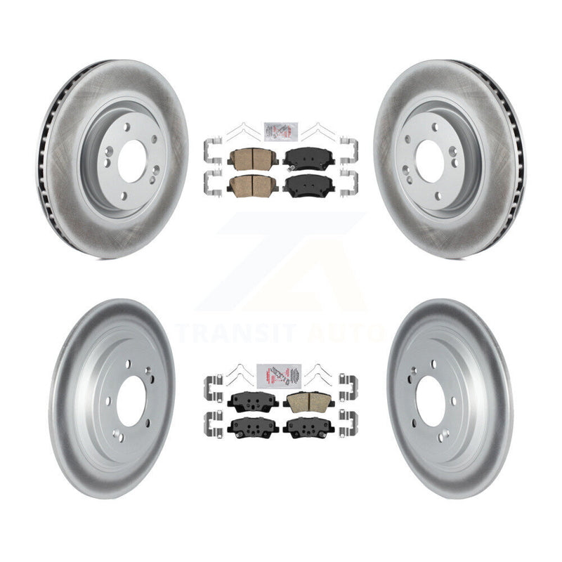 Transit Auto KGA-103238 Disc Brake Kit for 2019-2020 Hyundai Nexo - Front and Rear