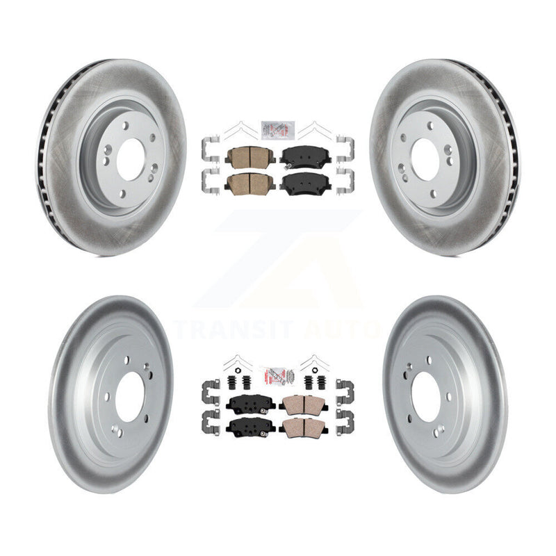 Transit Auto KGA-103239 Disc Brake Kit for 2019-2020 Hyundai Nexo - Front and Rear