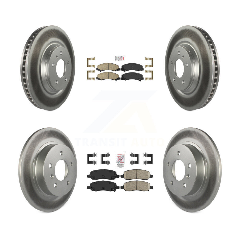 Transit Auto KGA-103243 Disc Brake Kit for 2006-2011 Buick Lucerne, Cadillac DTS - Front and Rear