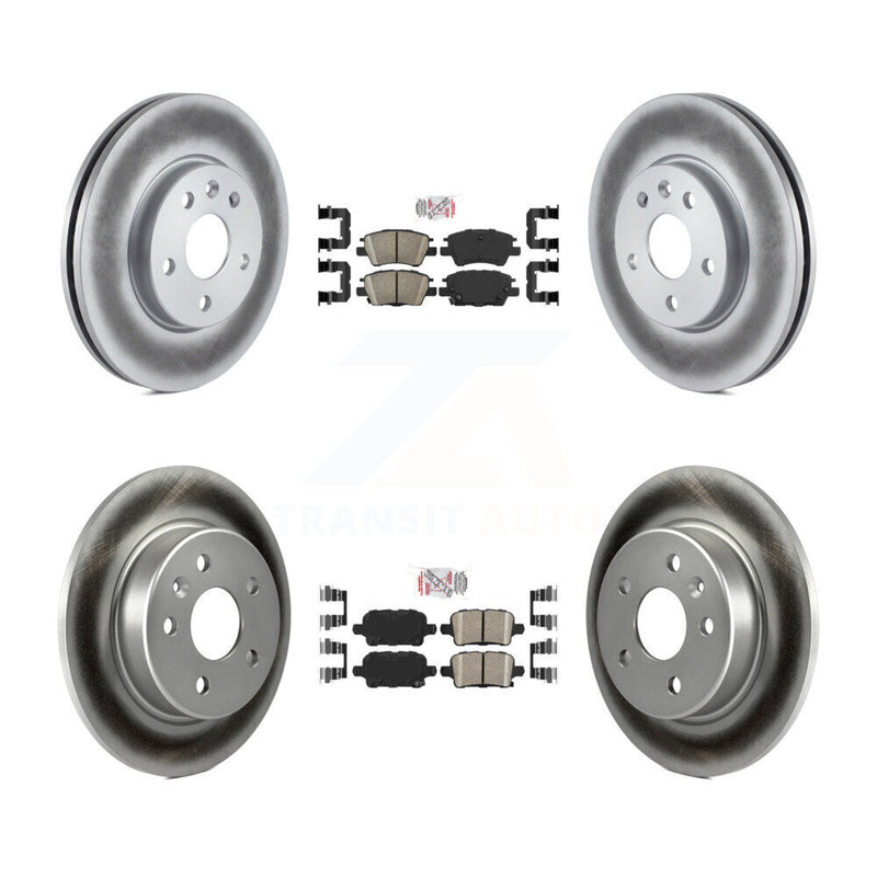 Transit Auto KGA-103244 Disc Brake Kit for 2016-2022 Chevrolet Bolt EUV, Chevrolet Bolt EV and More - Front and Rear