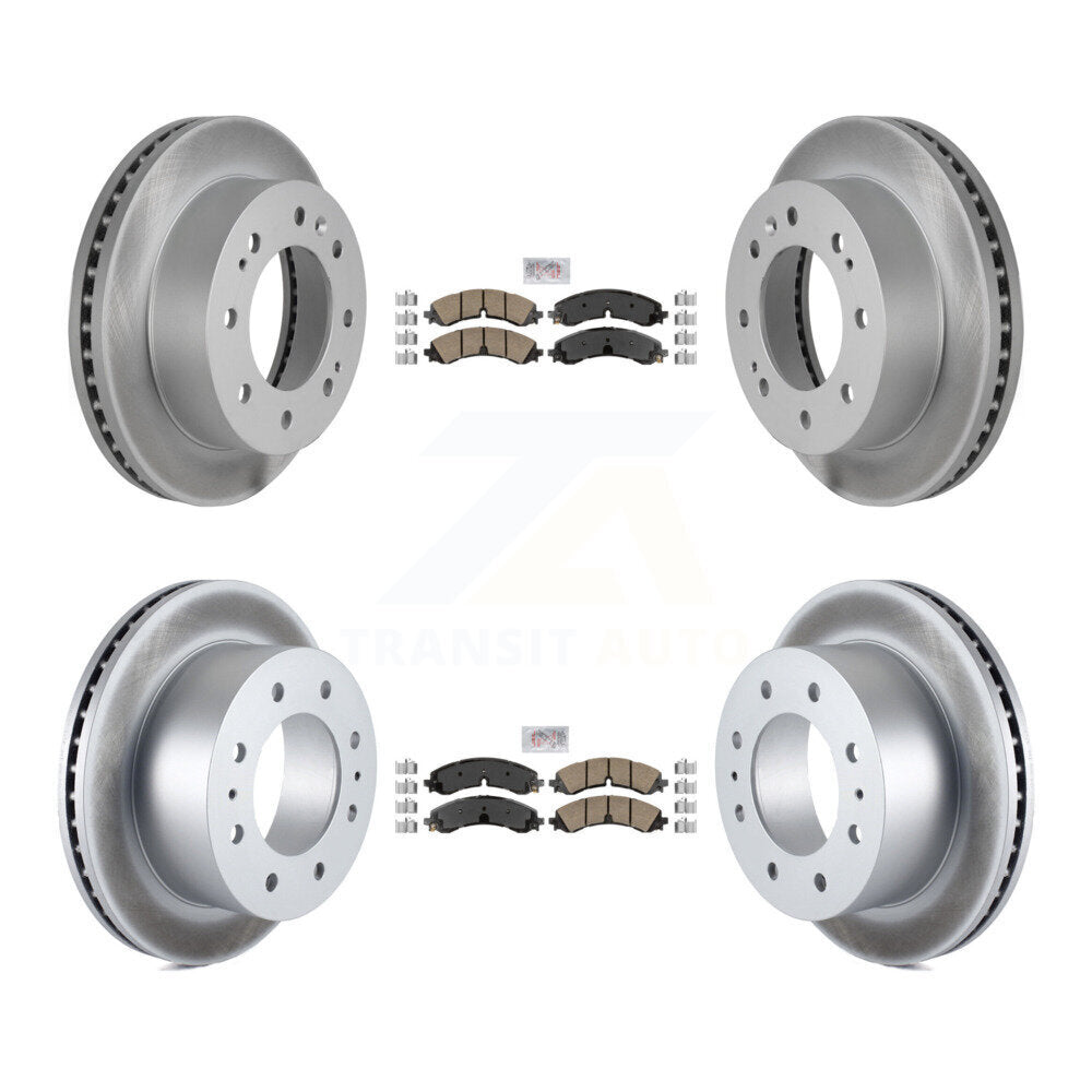 Transit Auto KGA-103248 Disc Brake Kit for 2020-2024 Chevrolet Silverado 2500 HD, Chevrolet Silverado 3500 HD and More - Front and Rear