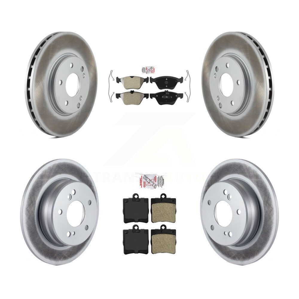 Transit Auto KGA-103252 Disc Brake Kit for 2001-2008 Chrysler Crossfire, Mercedes-Benz SLK320 - Front and Rear