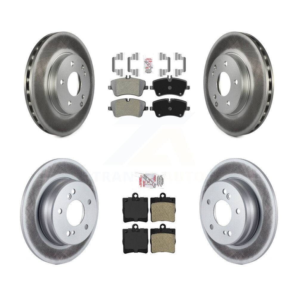 Transit Auto KGA-103253 Disc Brake Kit for 2001-2007 Mercedes-Benz C230, Mercedes-Benz C240 - Front and Rear
