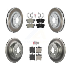 Transit Auto KGA-103256 Disc Brake Kit for 2001-2009 Mercedes-Benz C280, Mercedes-Benz C350 and More - Front and Rear