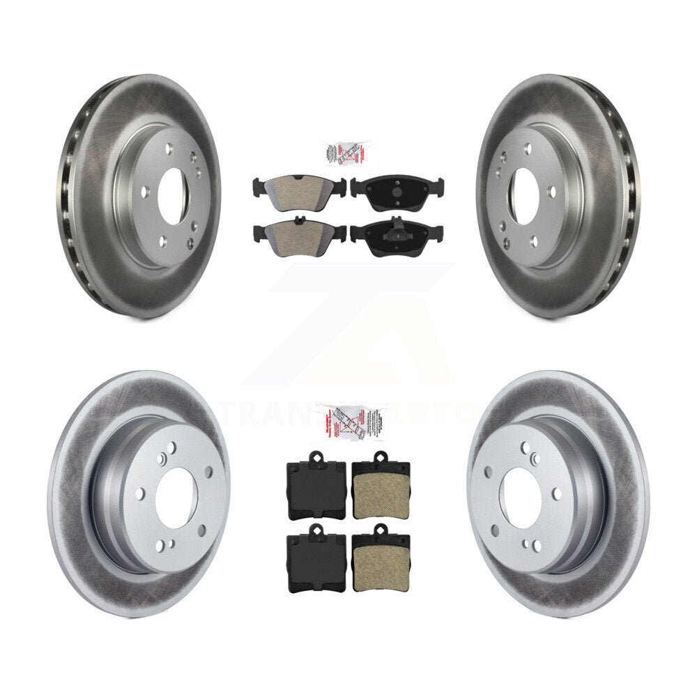 Transit Auto KGA-103257 Disc Brake Kit for 2000-2004 Mercedes-Benz SLK230, Mercedes-Benz C230 - Front and Rear
