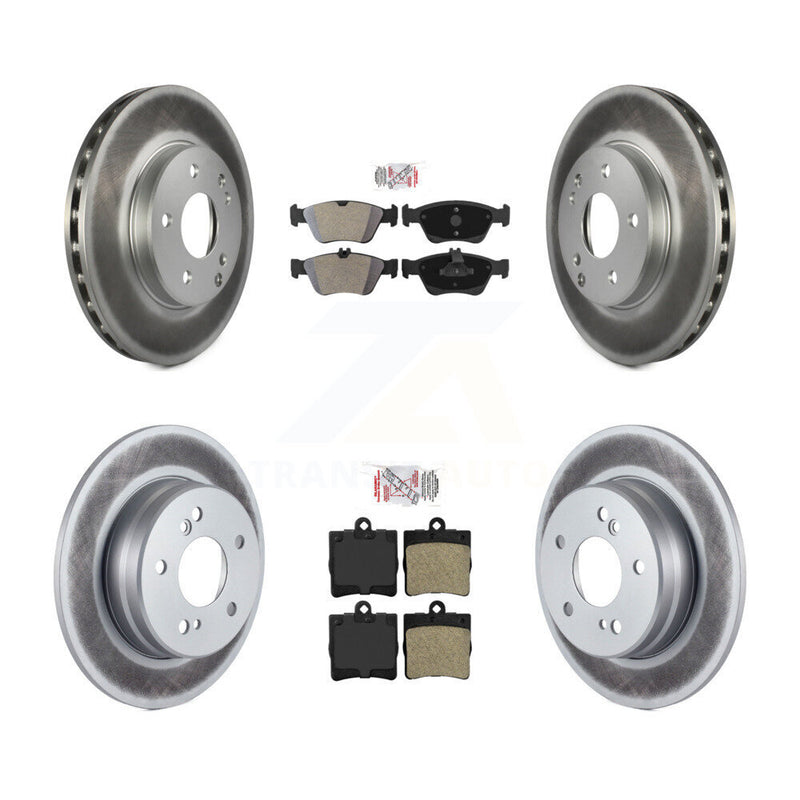 Transit Auto KGA-103257 Disc Brake Kit for 2000-2004 Mercedes-Benz SLK230, Mercedes-Benz C230 - Front and Rear