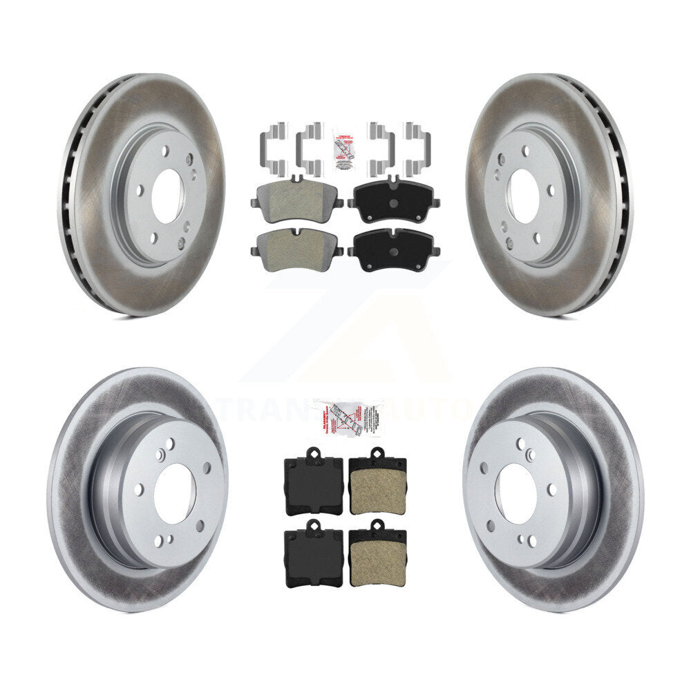 Transit Auto KGA-103259 Disc Brake Kit for 2006-2011 Mercedes-Benz SLK300, Mercedes-Benz SLK280 - Front and Rear