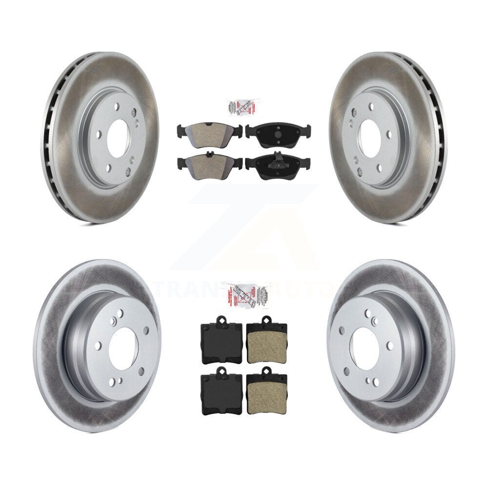 Transit Auto KGA-103262 Disc Brake Kit for 2001 Mercedes-Benz SLK320 - Front and Rear