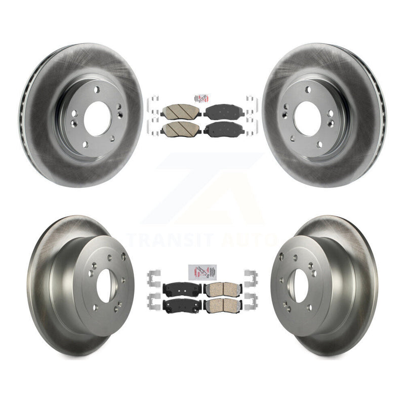 Transit Auto KGA-103264 Disc Brake Kit for 2007-2009 Hyundai Santa Fe - Front and Rear