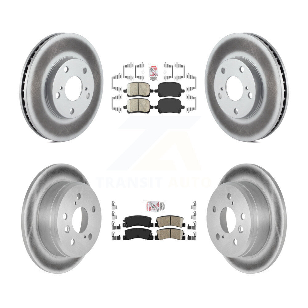 Transit Auto KGA-103265 Disc Brake Kit for 1997-2000 Toyota Solara, Lexus ES300, Toyota Camry - Front and Rear