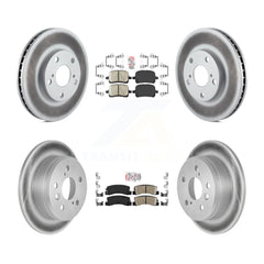 Transit Auto KGA-103265 Disc Brake Kit for 1997-2000 Toyota Solara, Lexus ES300, Toyota Camry - Front and Rear