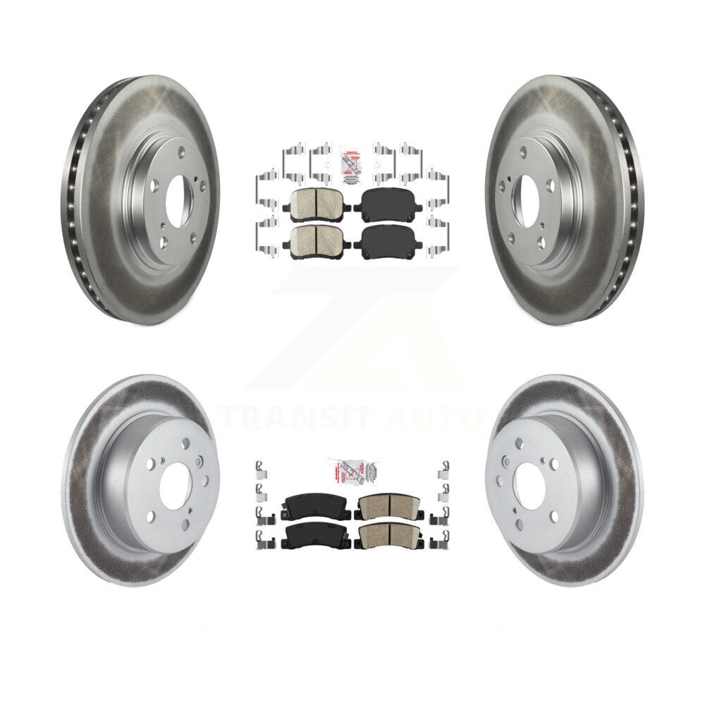 Transit Auto KGA-103266 Disc Brake Kit for 1999-2001 Lexus RX300 - Front and Rear