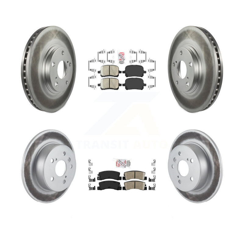 Transit Auto KGA-103266 Disc Brake Kit for 1999-2001 Lexus RX300 - Front and Rear