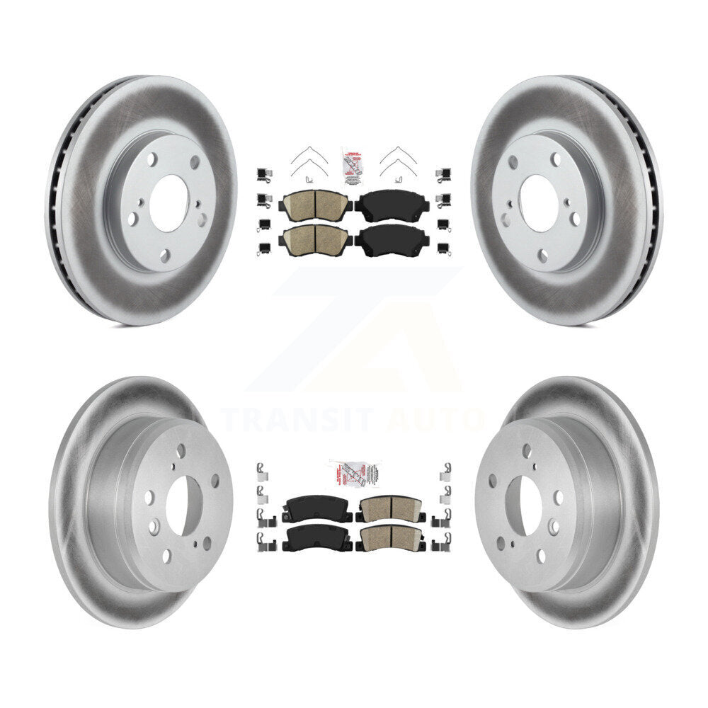 Transit Auto KGA-103268 Disc Brake Kit for 1992-1996 Toyota Camry - Front and Rear