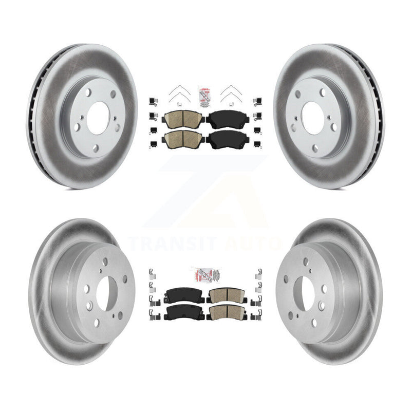 Transit Auto KGA-103268 Disc Brake Kit for 1992-1996 Toyota Camry - Front and Rear