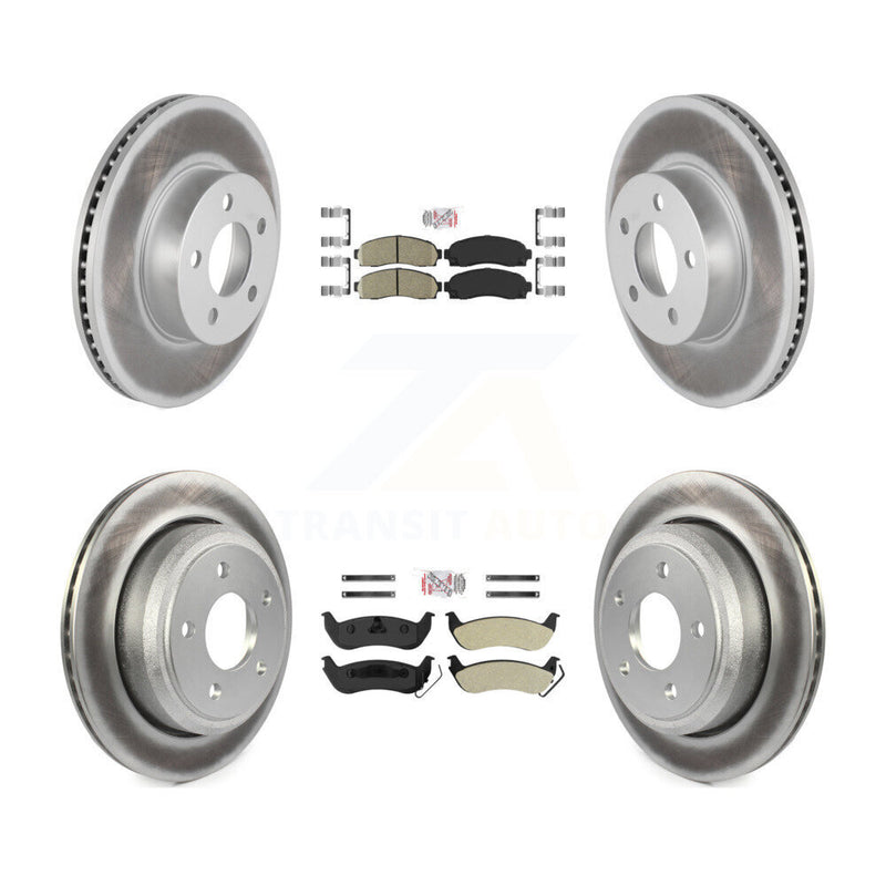 Transit Auto KGA-103270 Disc Brake Kit for 2010-2011 Ford Ranger, Mazda B4000 - Front and Rear