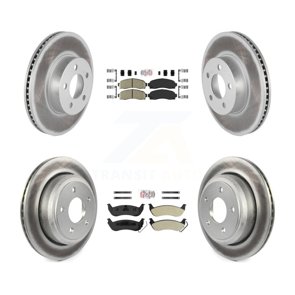 Transit Auto KGA-103271 Disc Brake Kit for 2010-2011 Ford Ranger, Mazda B4000 - Front and Rear